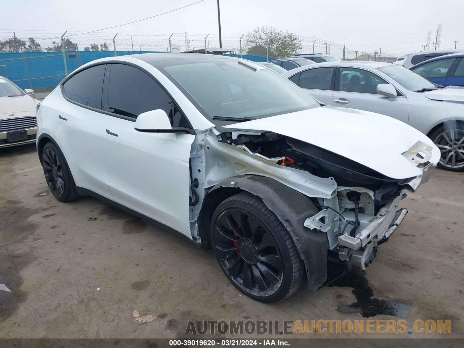 7SAYGDEF8NF485678 TESLA MODEL Y 2022