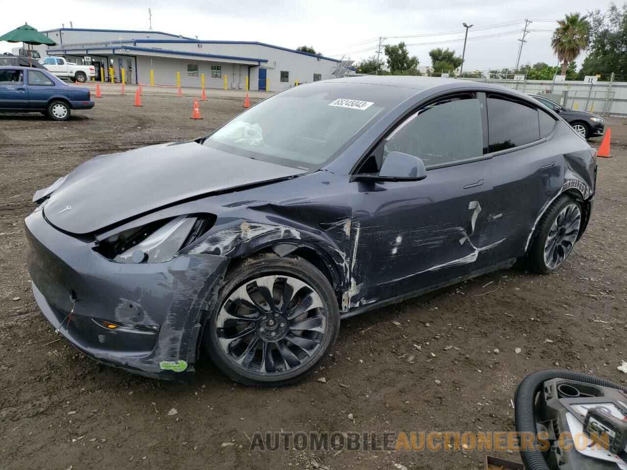 7SAYGDEF8NF487463 TESLA MODEL Y 2022