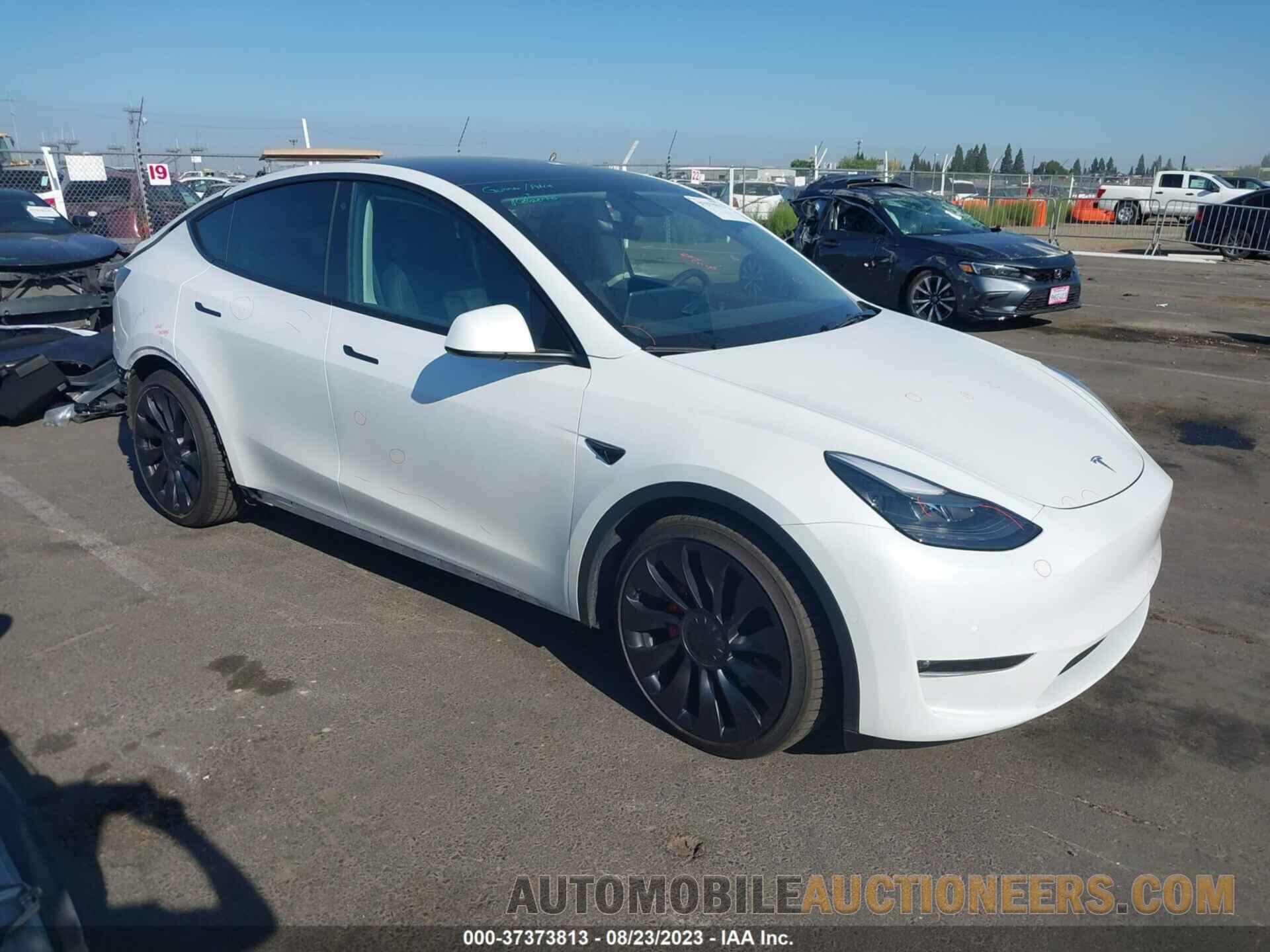 7SAYGDEF8NF490573 TESLA MODEL Y 2022