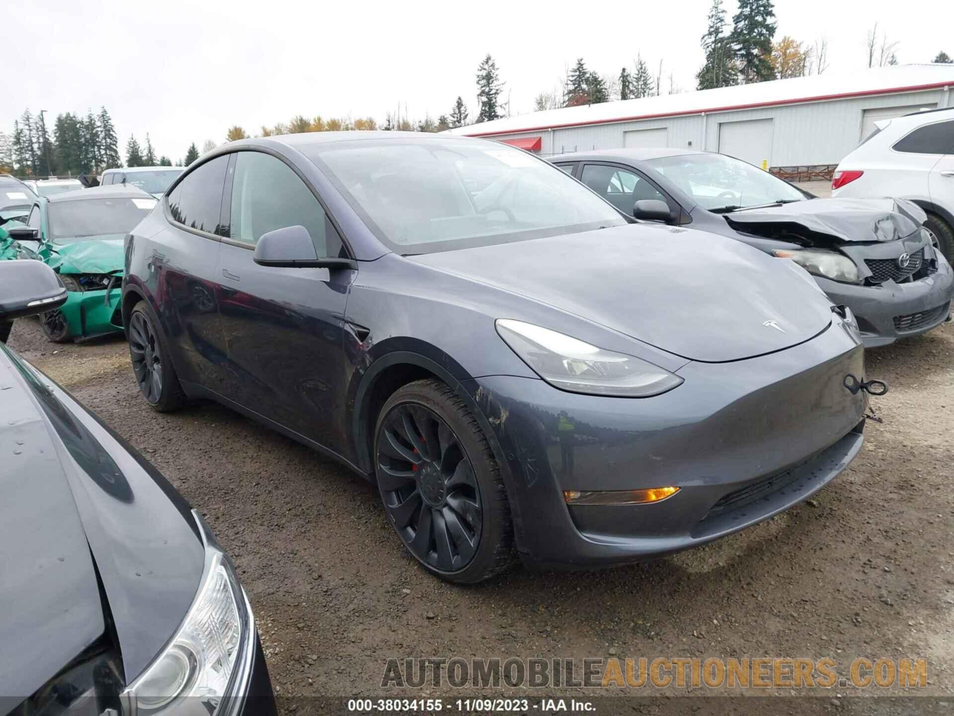 7SAYGDEF8NF494025 TESLA MODEL Y 2022