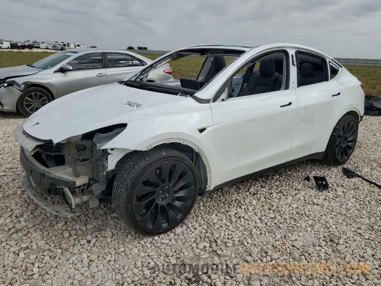 7SAYGDEF8NF515424 TESLA MODEL Y 2022