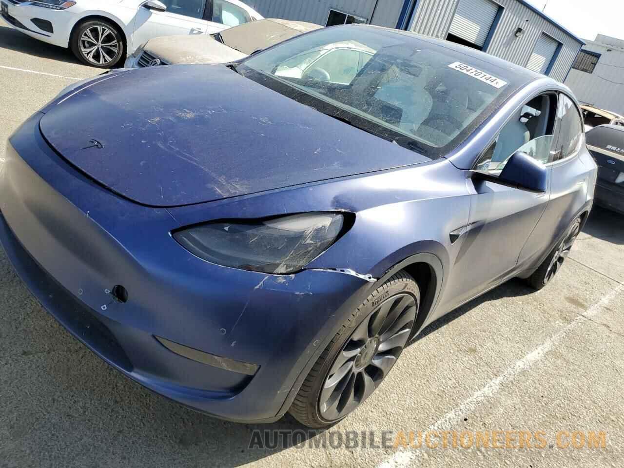 7SAYGDEF8NF529887 TESLA MODEL Y 2022