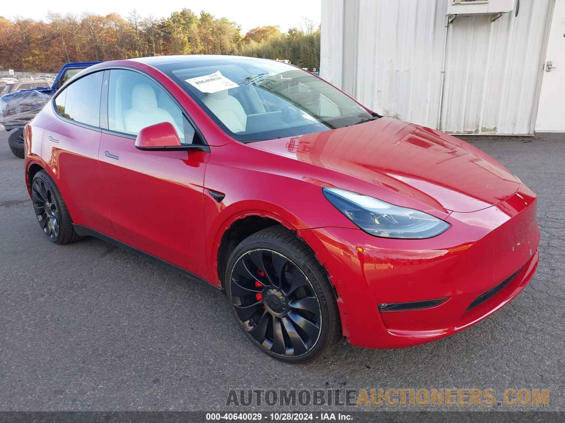 7SAYGDEF8NF529968 TESLA MODEL Y 2022