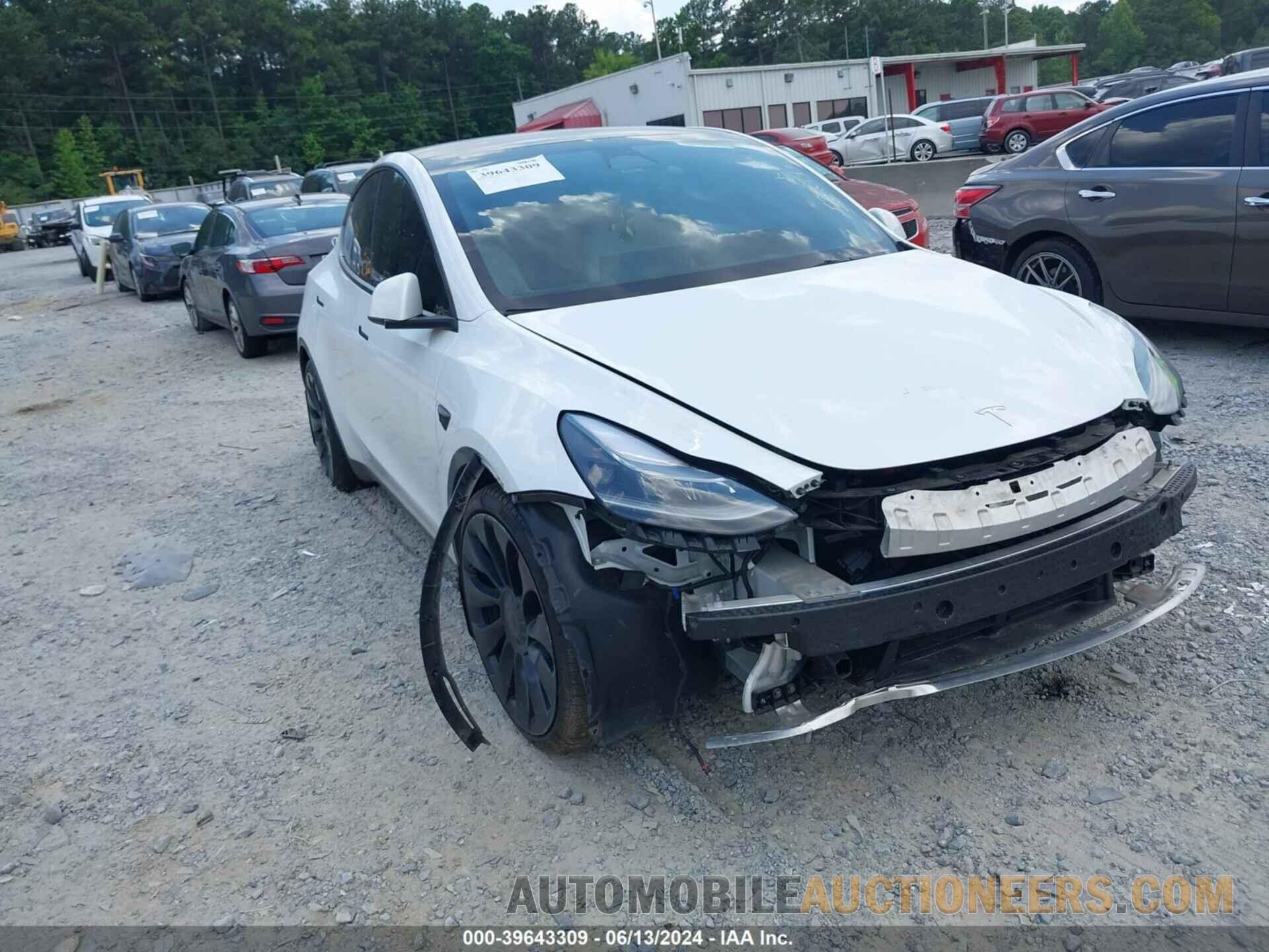 7SAYGDEF8NF532014 TESLA MODEL Y 2022