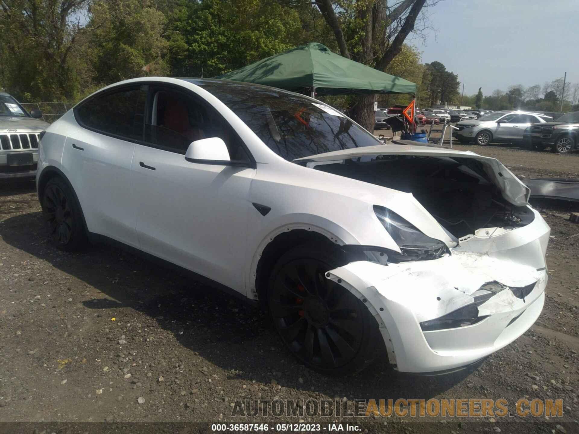 7SAYGDEF8NF532949 TESLA MODEL Y 2022