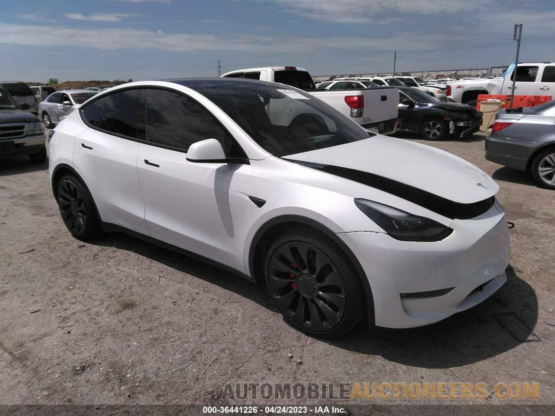 7SAYGDEF8NF536869 TESLA MODEL Y 2022