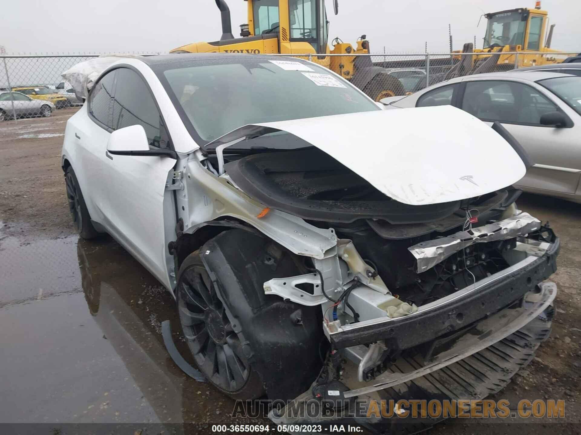 7SAYGDEF8NF539528 TESLA MODEL Y 2022