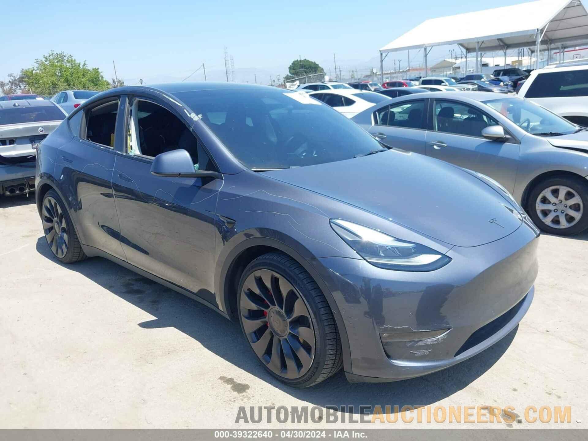 7SAYGDEF8NF539707 TESLA MODEL Y 2022