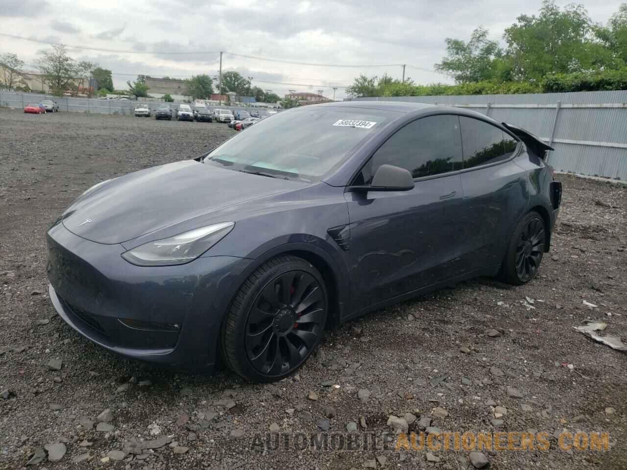 7SAYGDEF8NF541201 TESLA MODEL Y 2022