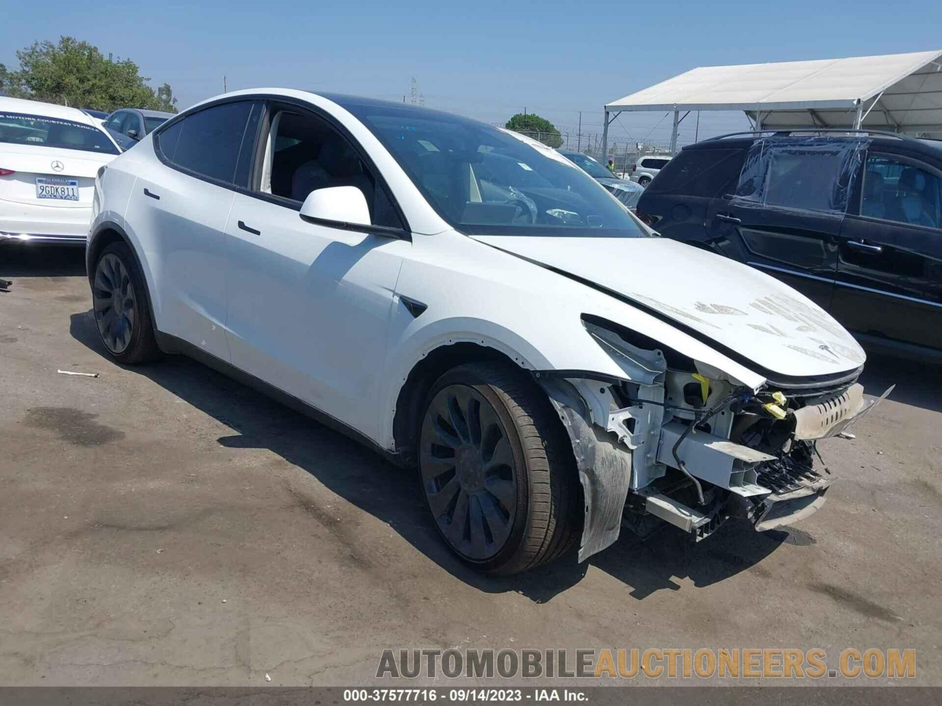 7SAYGDEF8NF543157 TESLA MODEL Y 2022