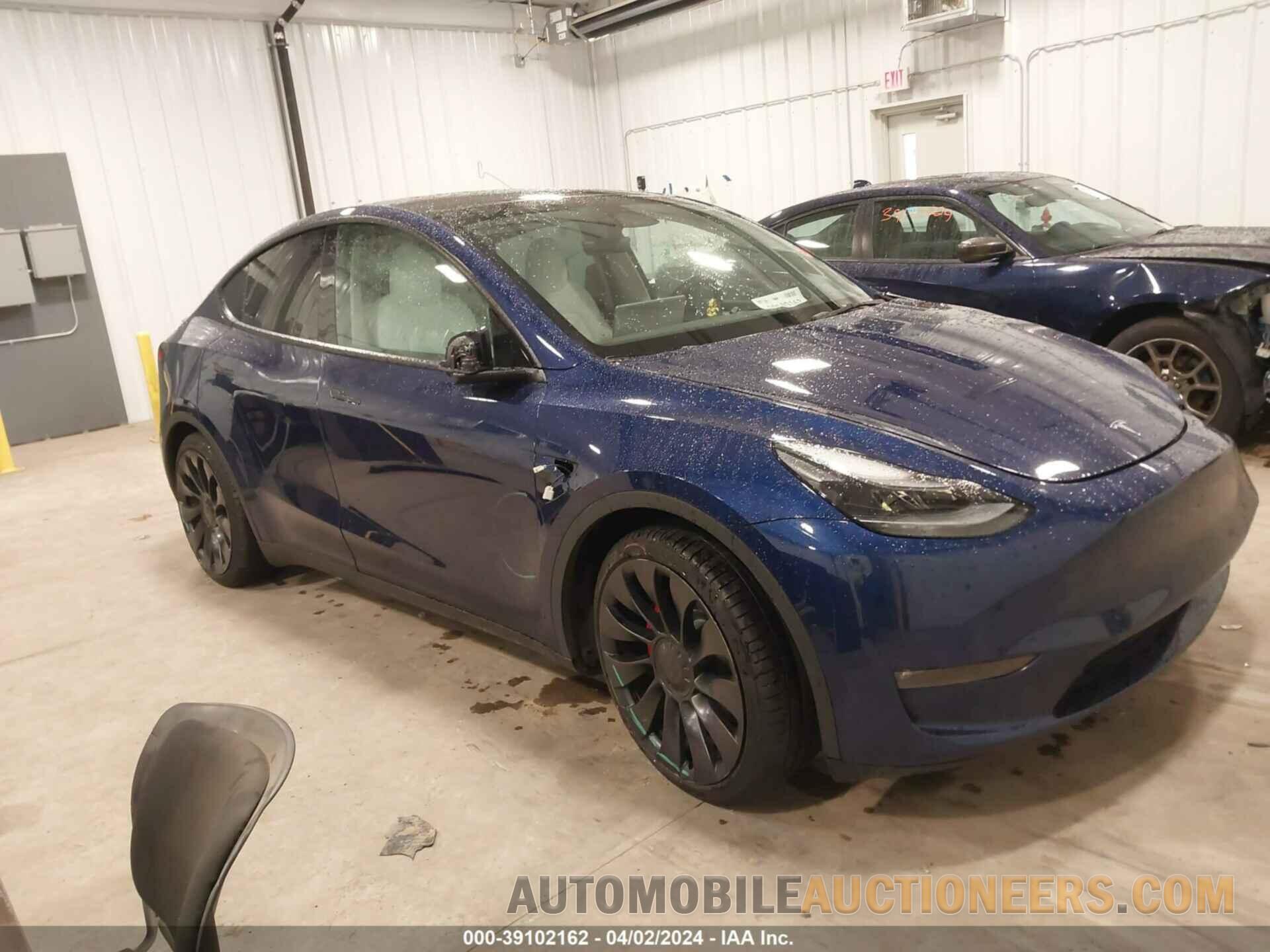 7SAYGDEF8NF543773 TESLA MODEL Y 2022