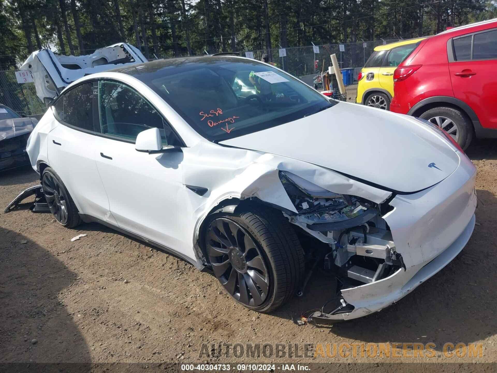 7SAYGDEF8NF552926 TESLA MODEL Y 2022