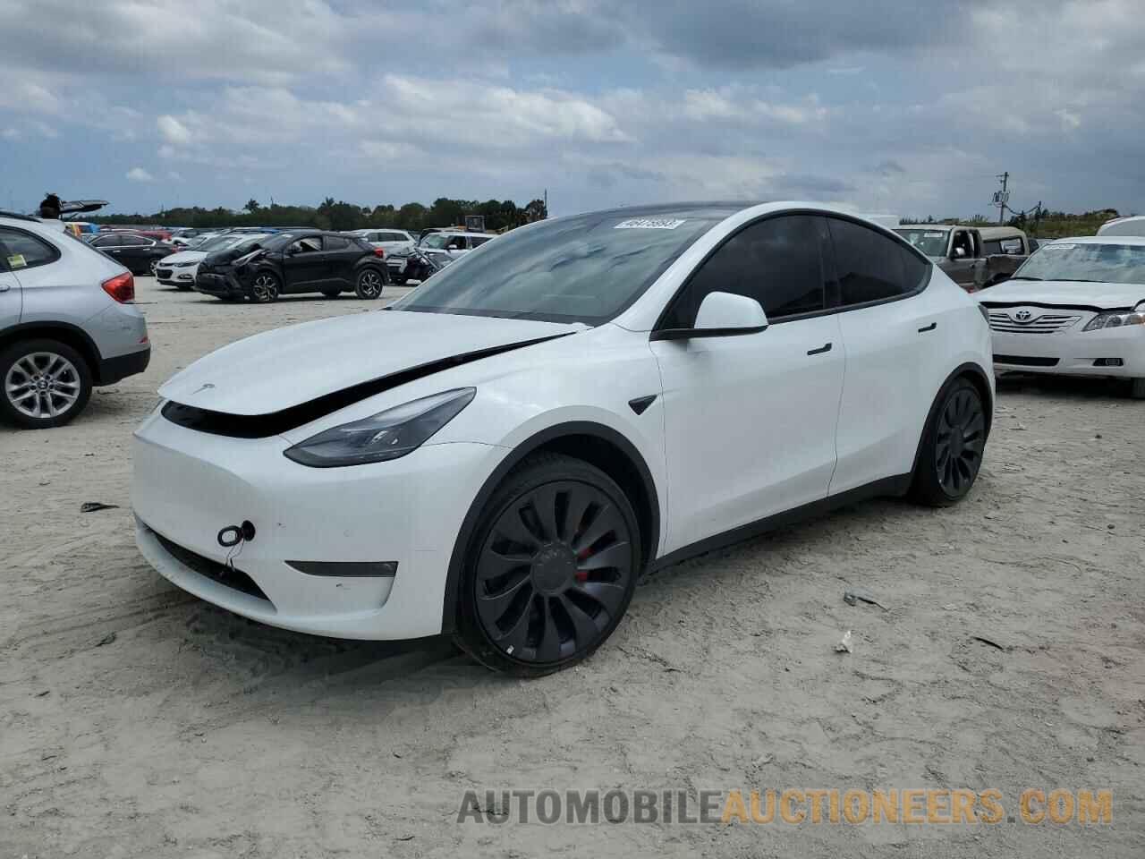 7SAYGDEF8NF564557 TESLA MODEL Y 2022