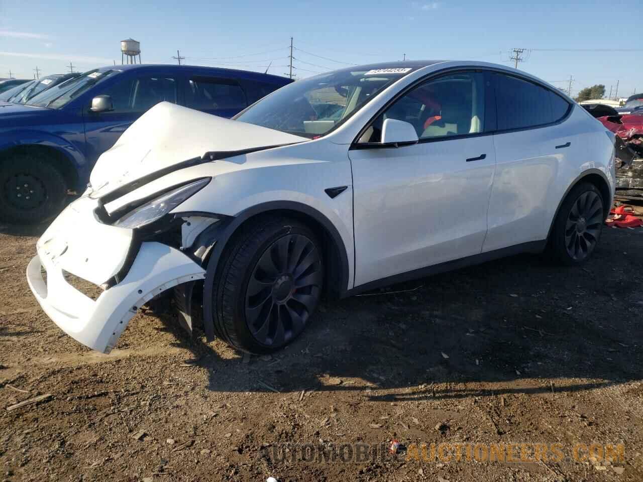 7SAYGDEF9NF328838 TESLA MODEL Y 2022