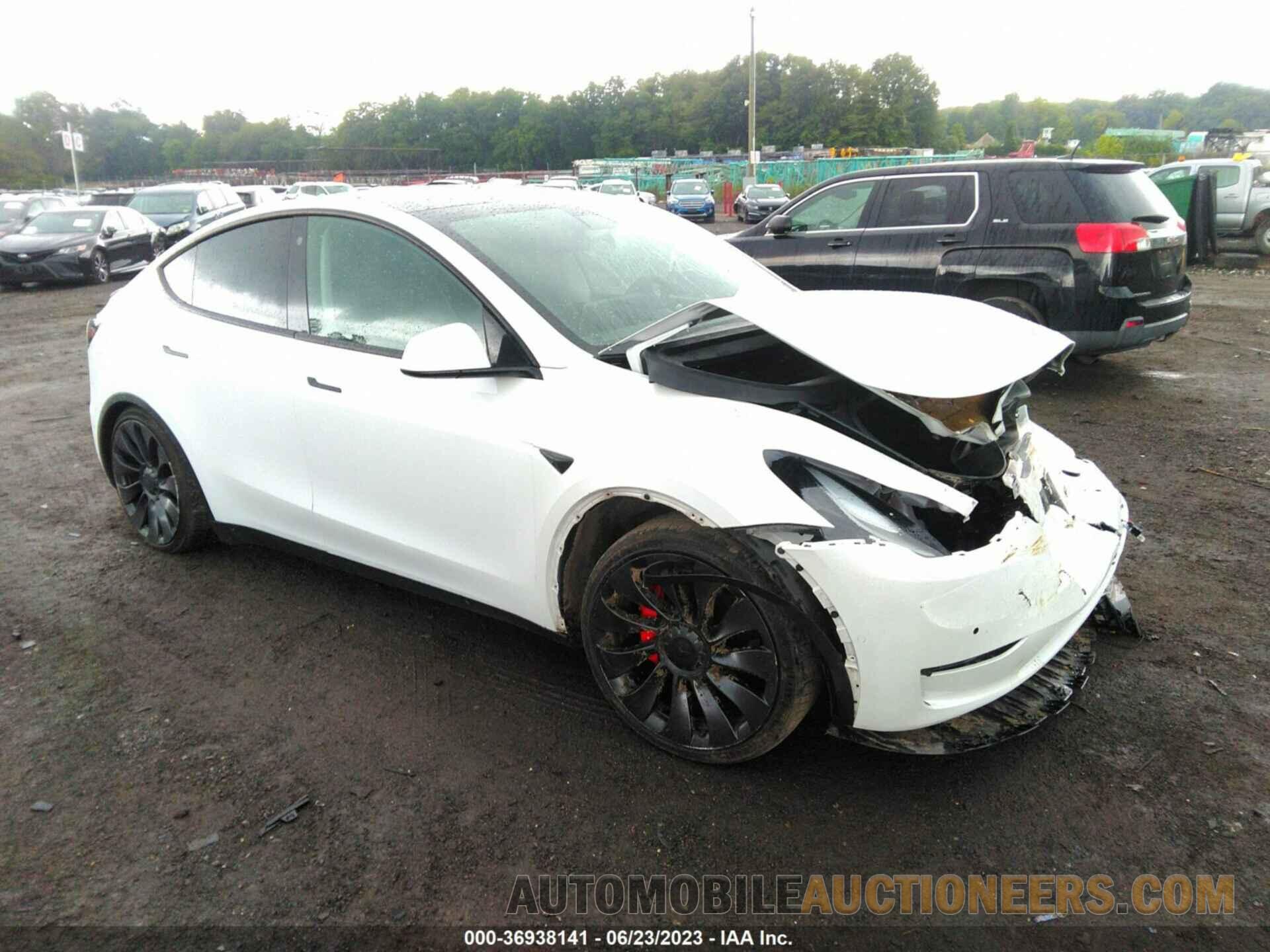 7SAYGDEF9NF373276 TESLA MODEL Y 2022