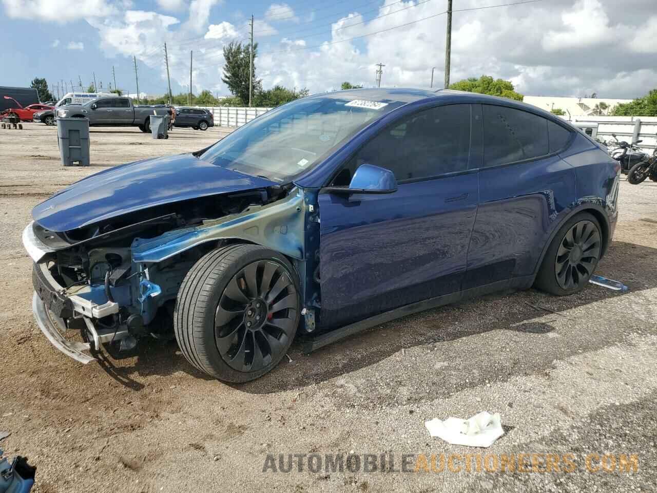 7SAYGDEF9NF376842 TESLA MODEL Y 2022