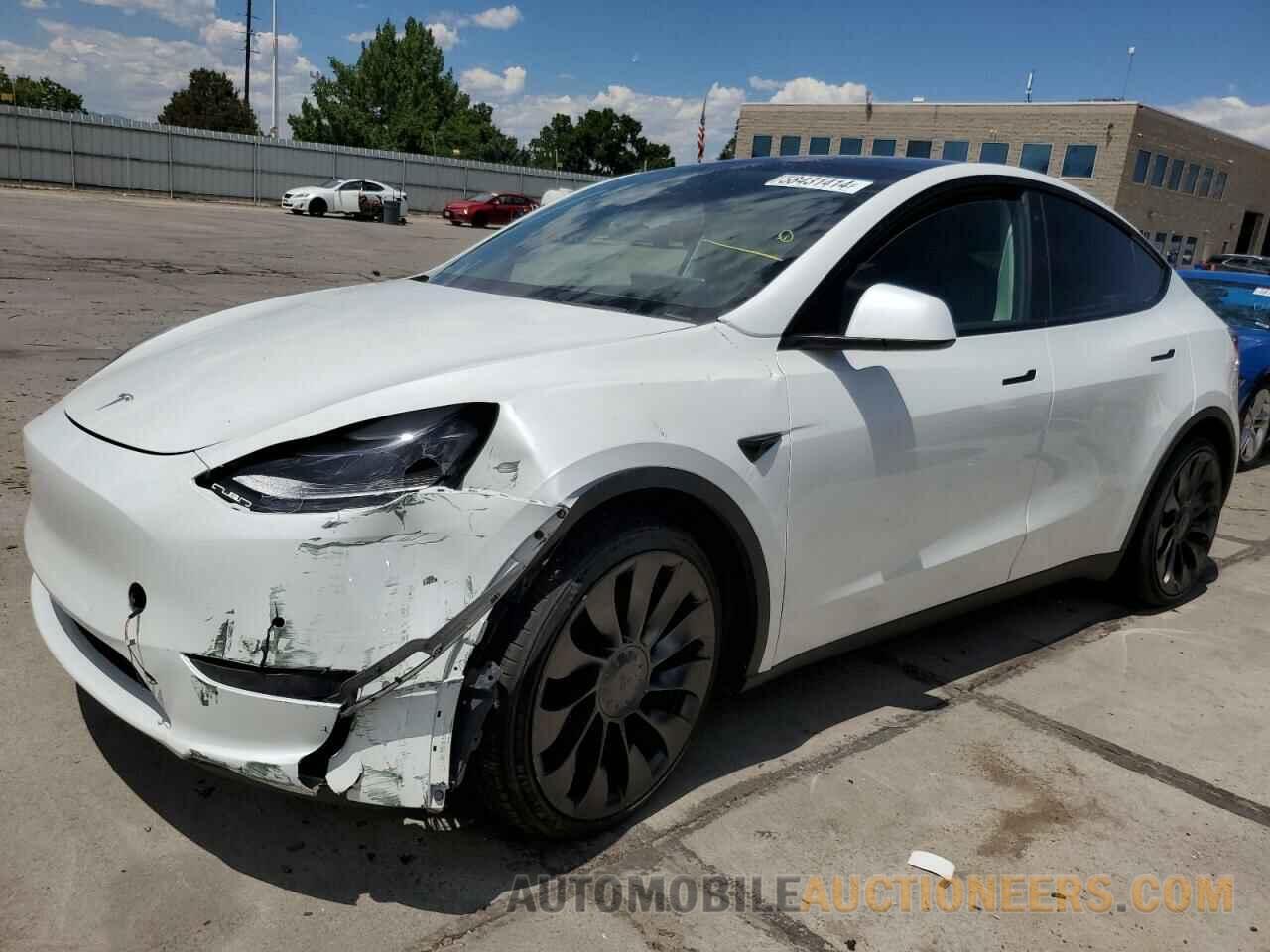 7SAYGDEF9NF382205 TESLA MODEL Y 2022