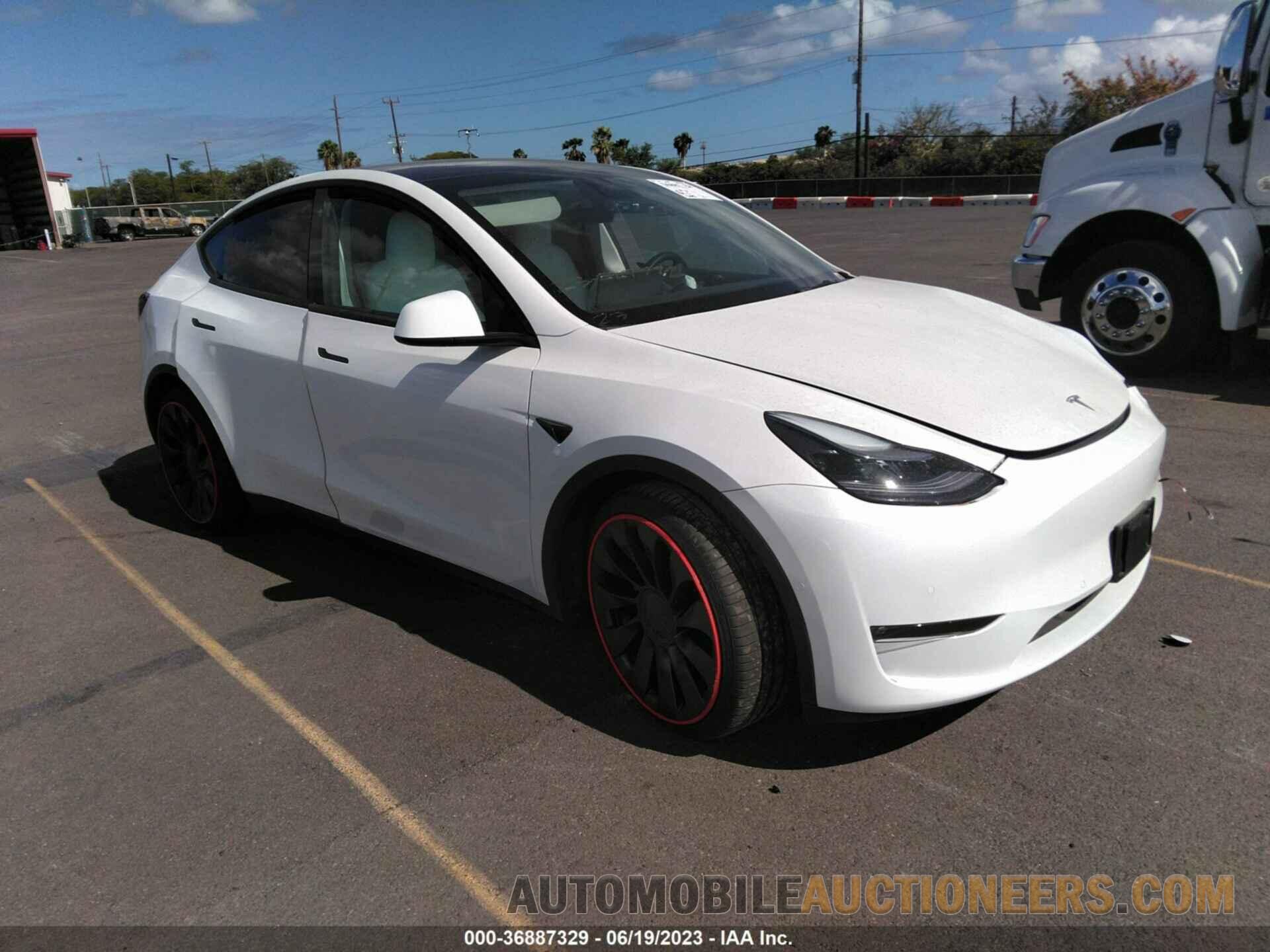 7SAYGDEF9NF382334 TESLA MODEL Y 2022