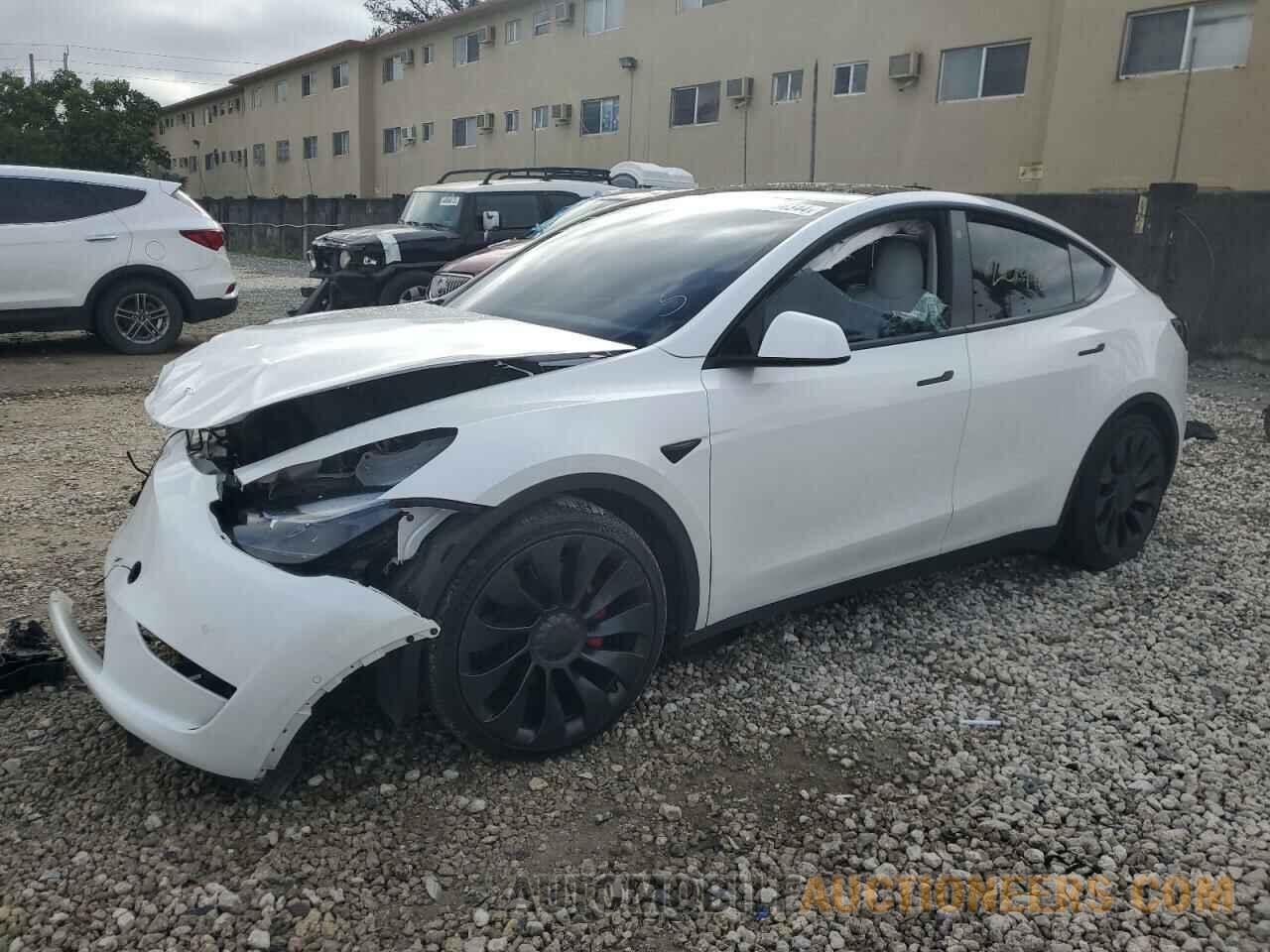 7SAYGDEF9NF382687 TESLA MODEL Y 2022