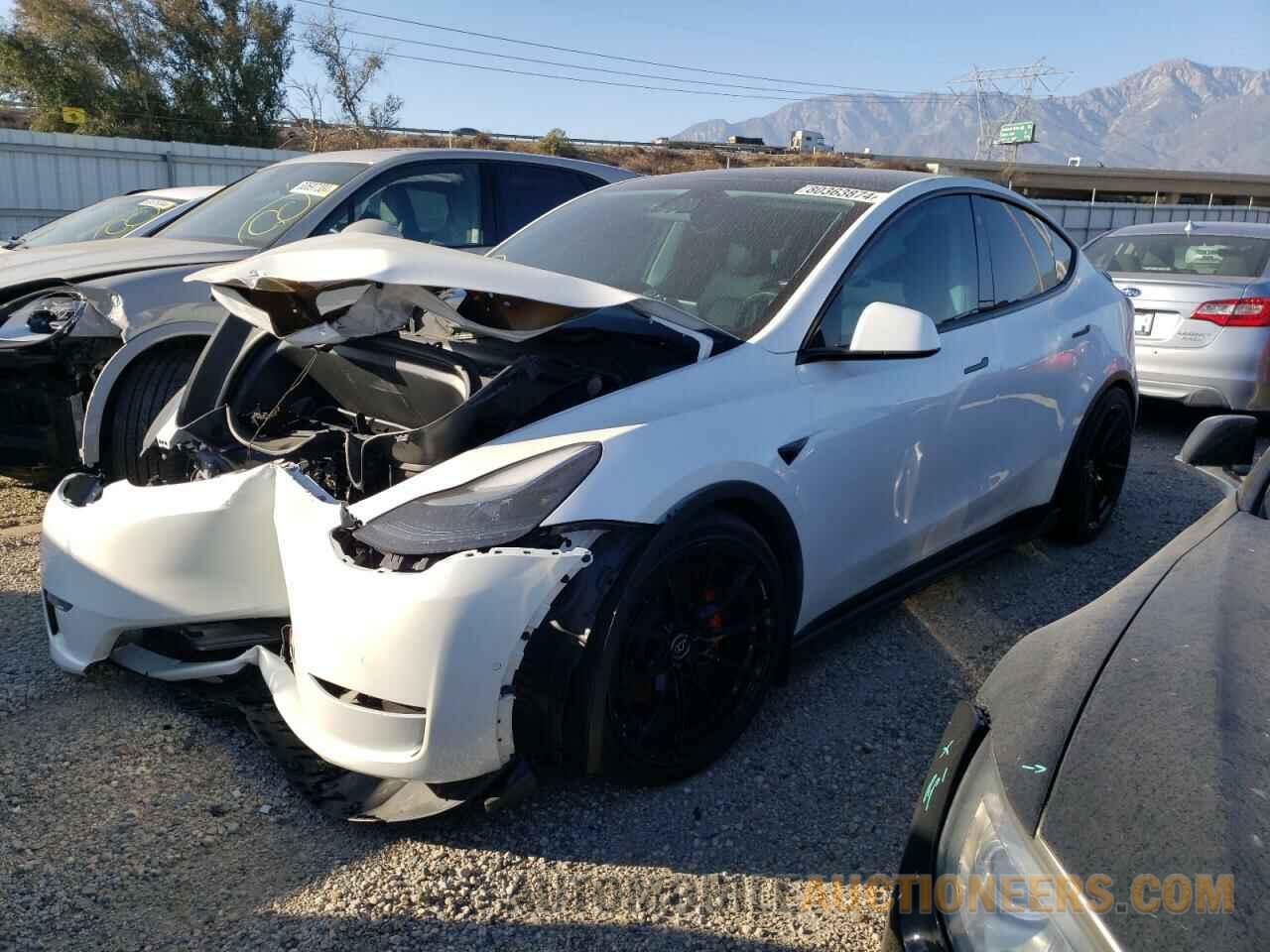 7SAYGDEF9NF389591 TESLA MODEL Y 2022