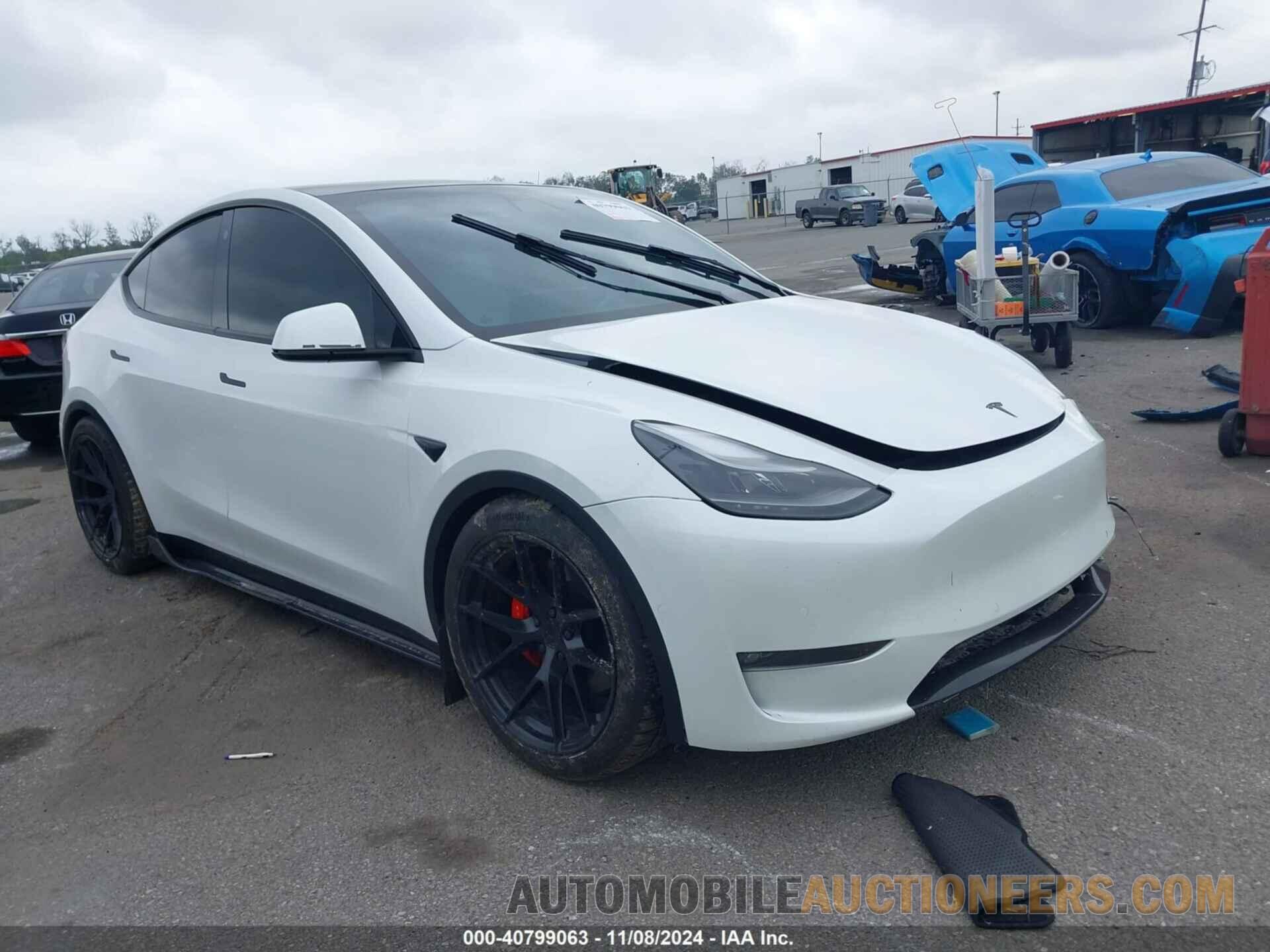 7SAYGDEF9NF394256 TESLA MODEL Y 2022