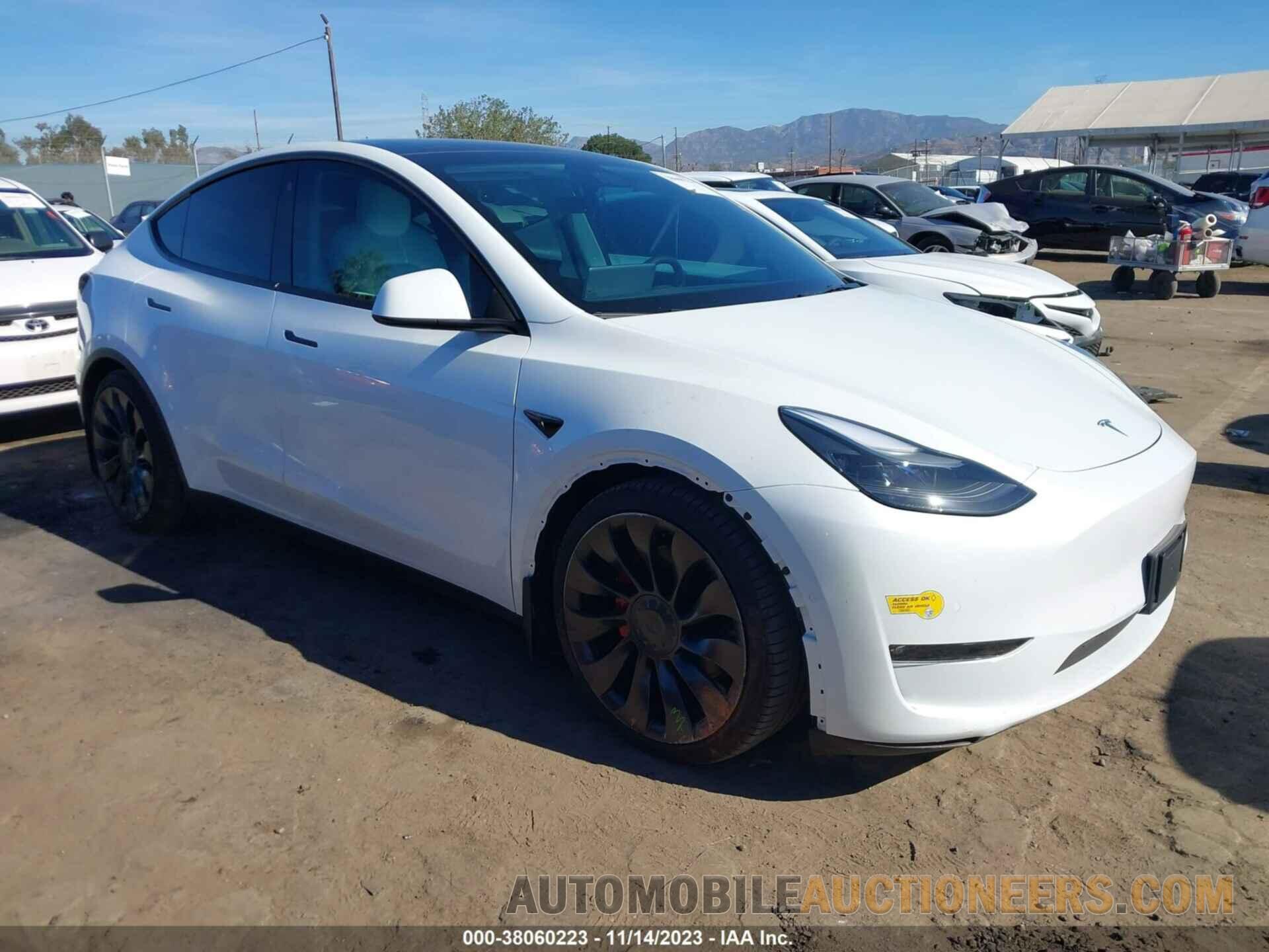 7SAYGDEF9NF398498 TESLA MODEL Y 2022