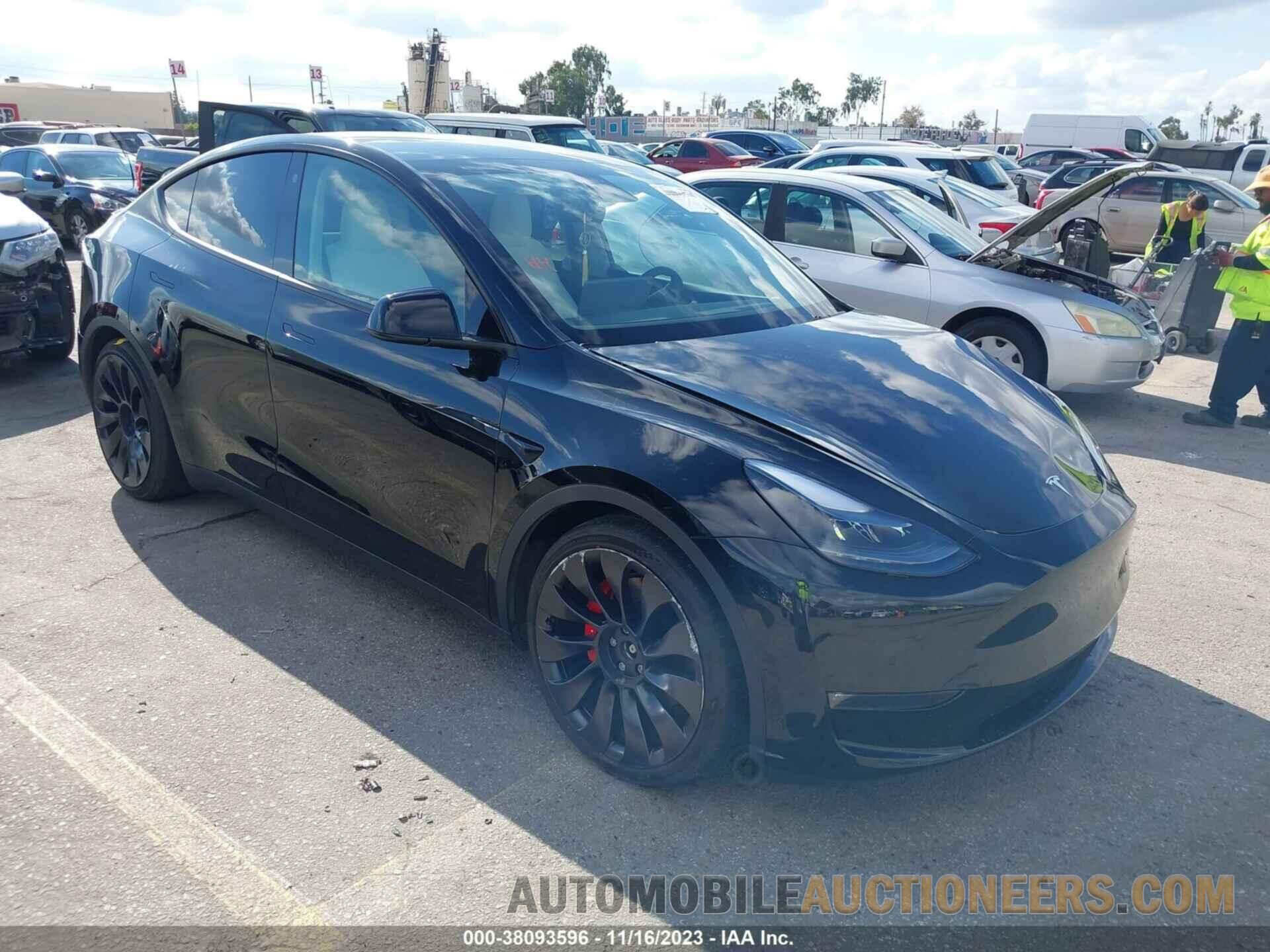 7SAYGDEF9NF405093 TESLA MODEL Y 2022