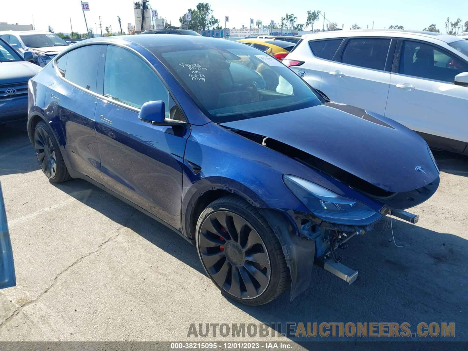 7SAYGDEF9NF406423 TESLA MODEL Y 2022