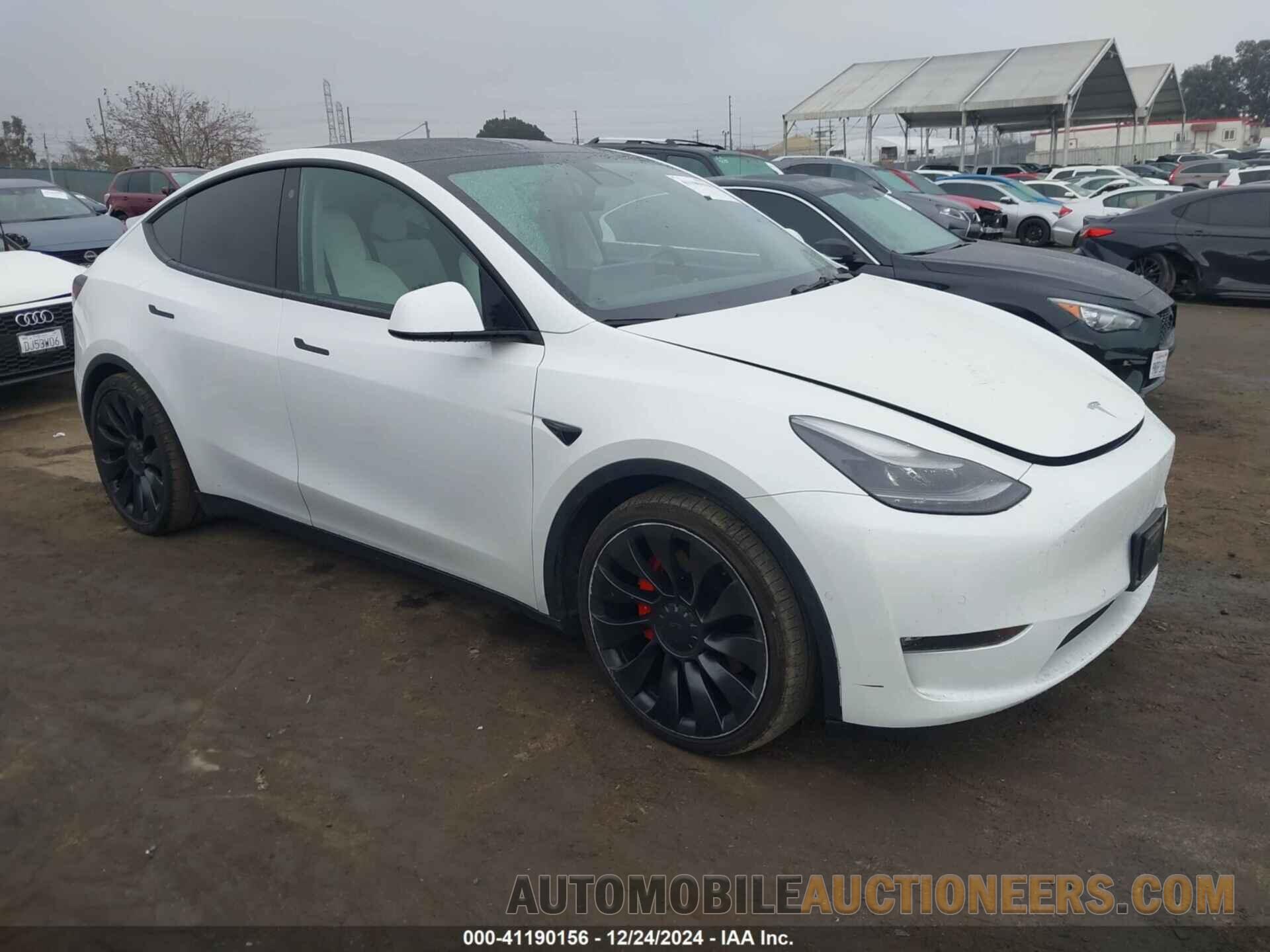 7SAYGDEF9NF408320 TESLA MODEL Y 2022