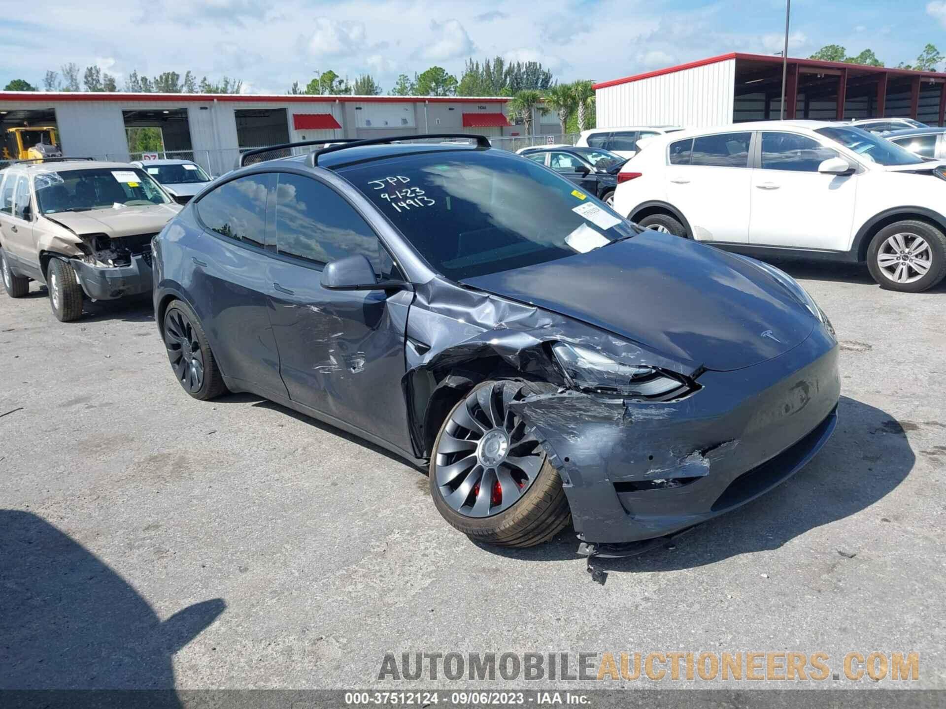 7SAYGDEF9NF454956 TESLA MODEL Y 2022