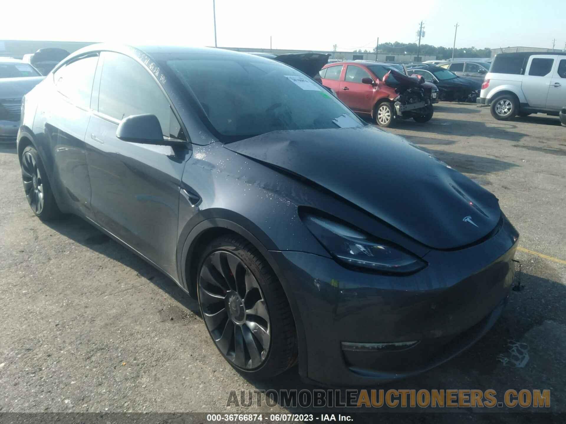 7SAYGDEF9NF455833 TESLA MODEL Y 2022