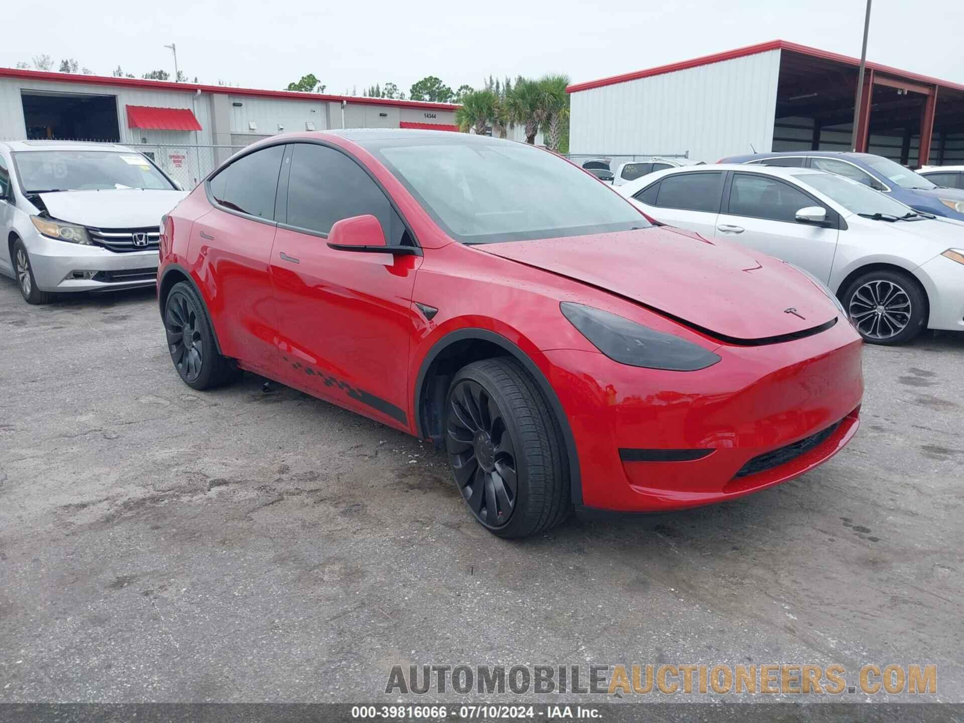 7SAYGDEF9NF460451 TESLA MODEL Y 2022