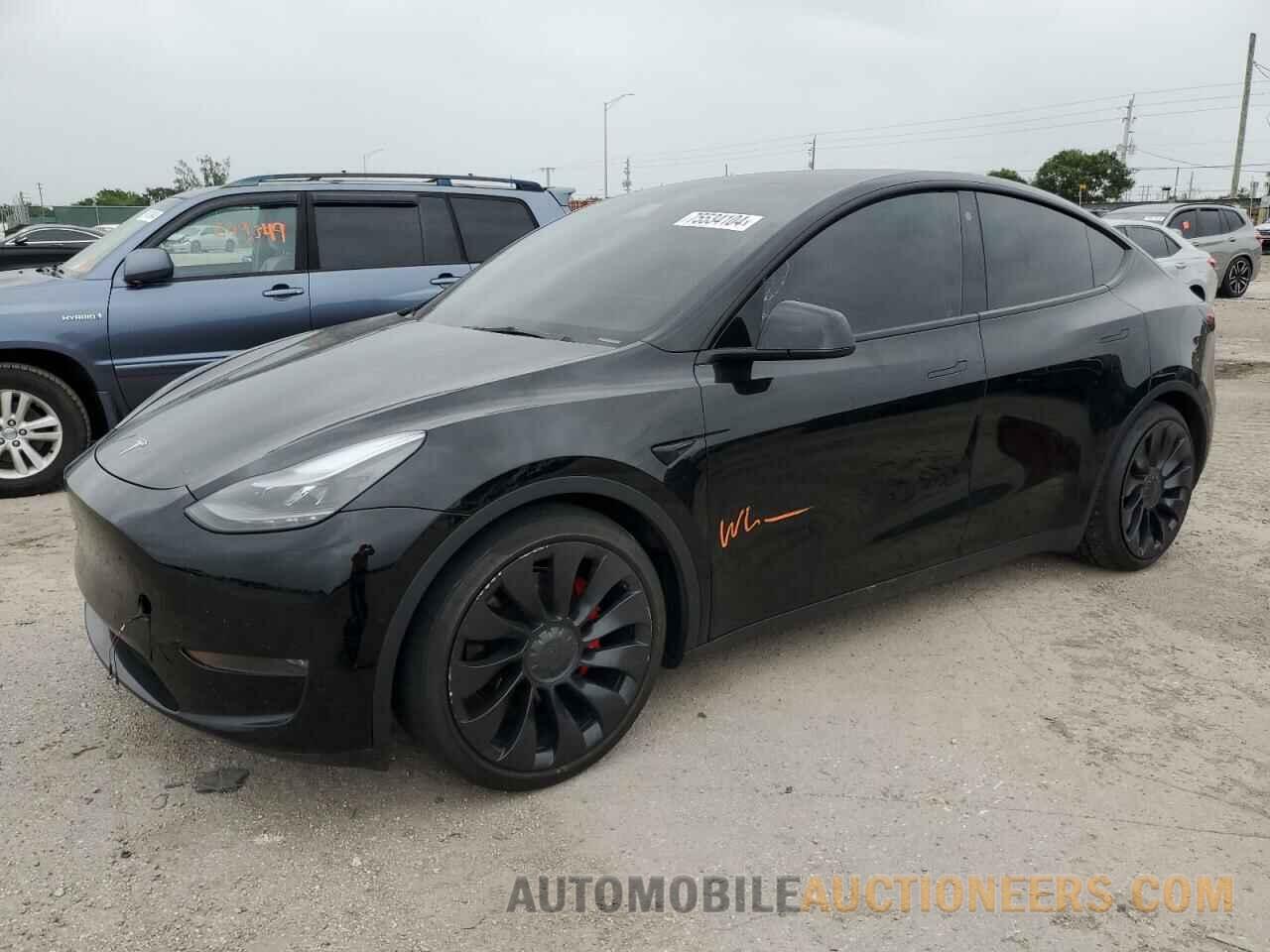 7SAYGDEF9NF463382 TESLA MODEL Y 2022