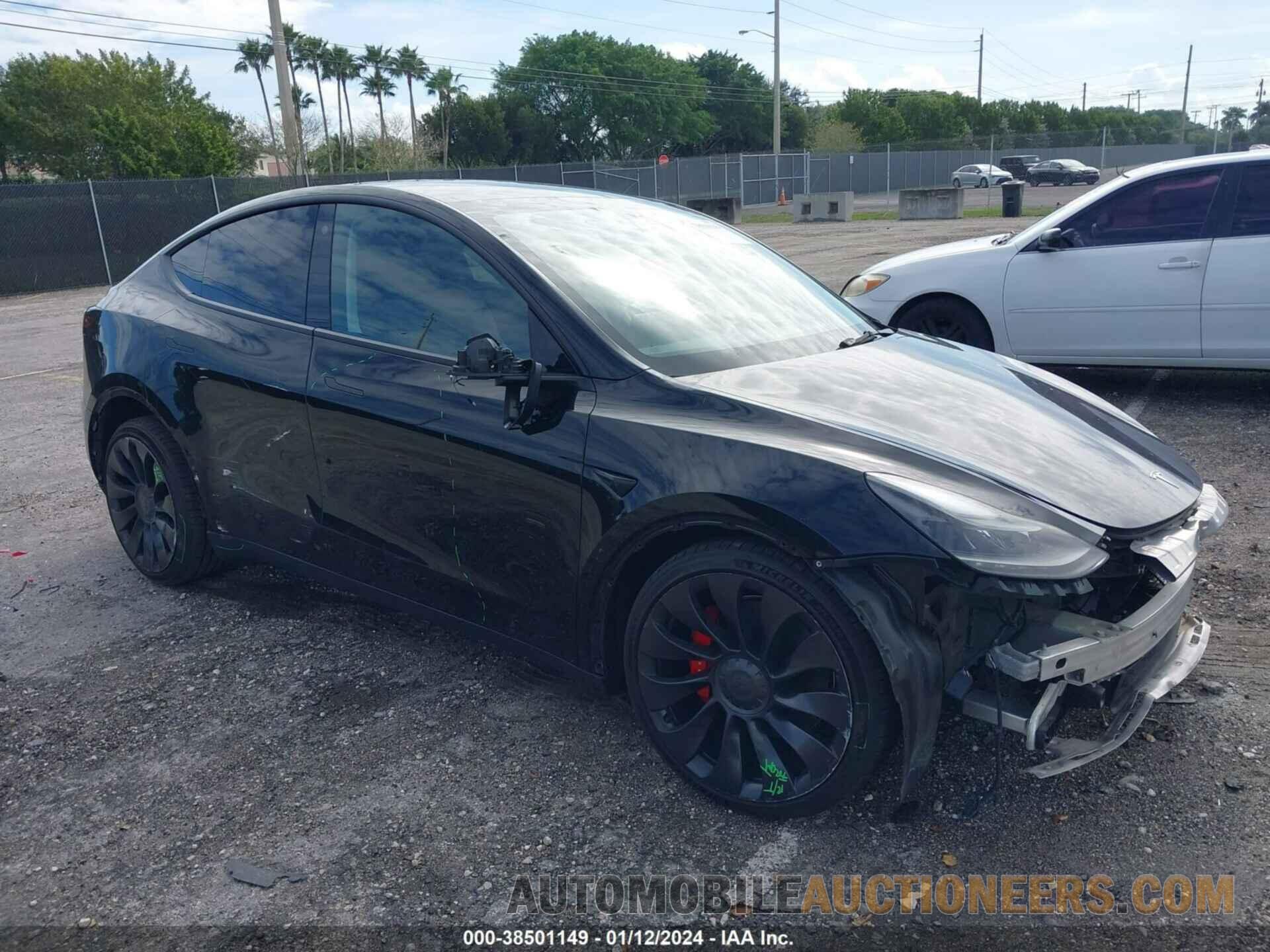 7SAYGDEF9NF463785 TESLA MODEL Y 2022