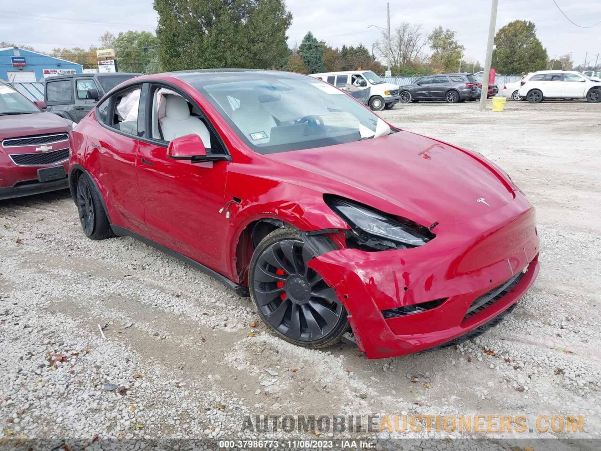 7SAYGDEF9NF465939 TESLA MODEL Y 2022