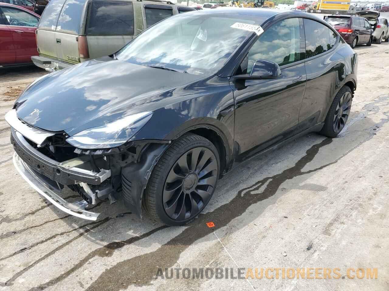 7SAYGDEF9NF499590 TESLA MODEL Y 2022