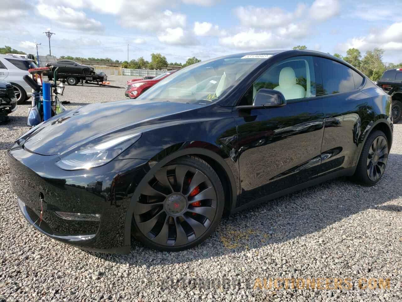 7SAYGDEF9NF505632 TESLA MODEL Y 2022