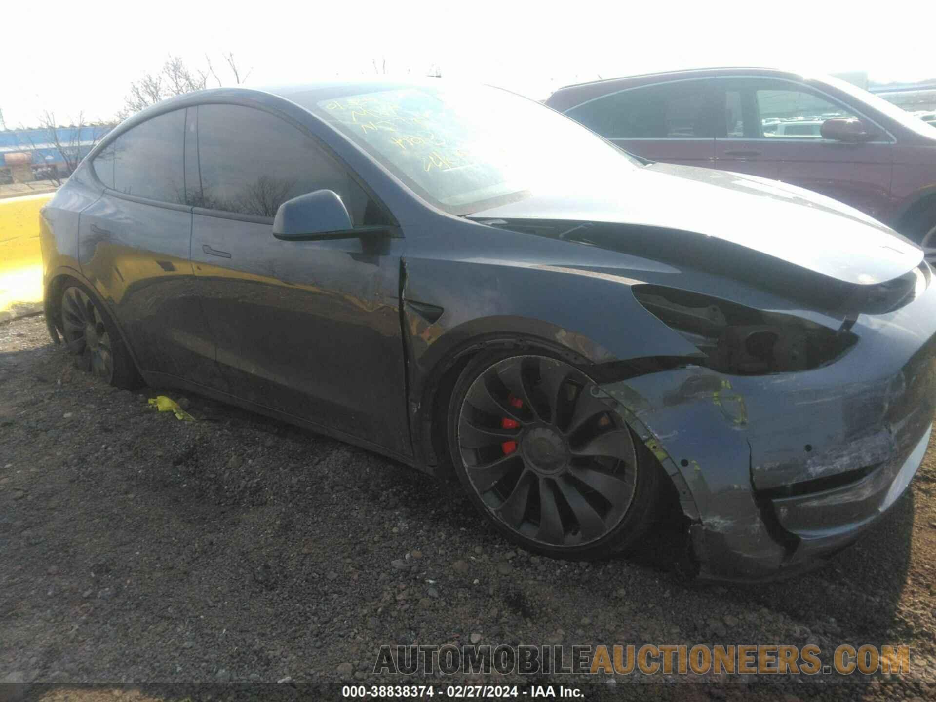 7SAYGDEF9NF512452 TESLA MODEL Y 2022