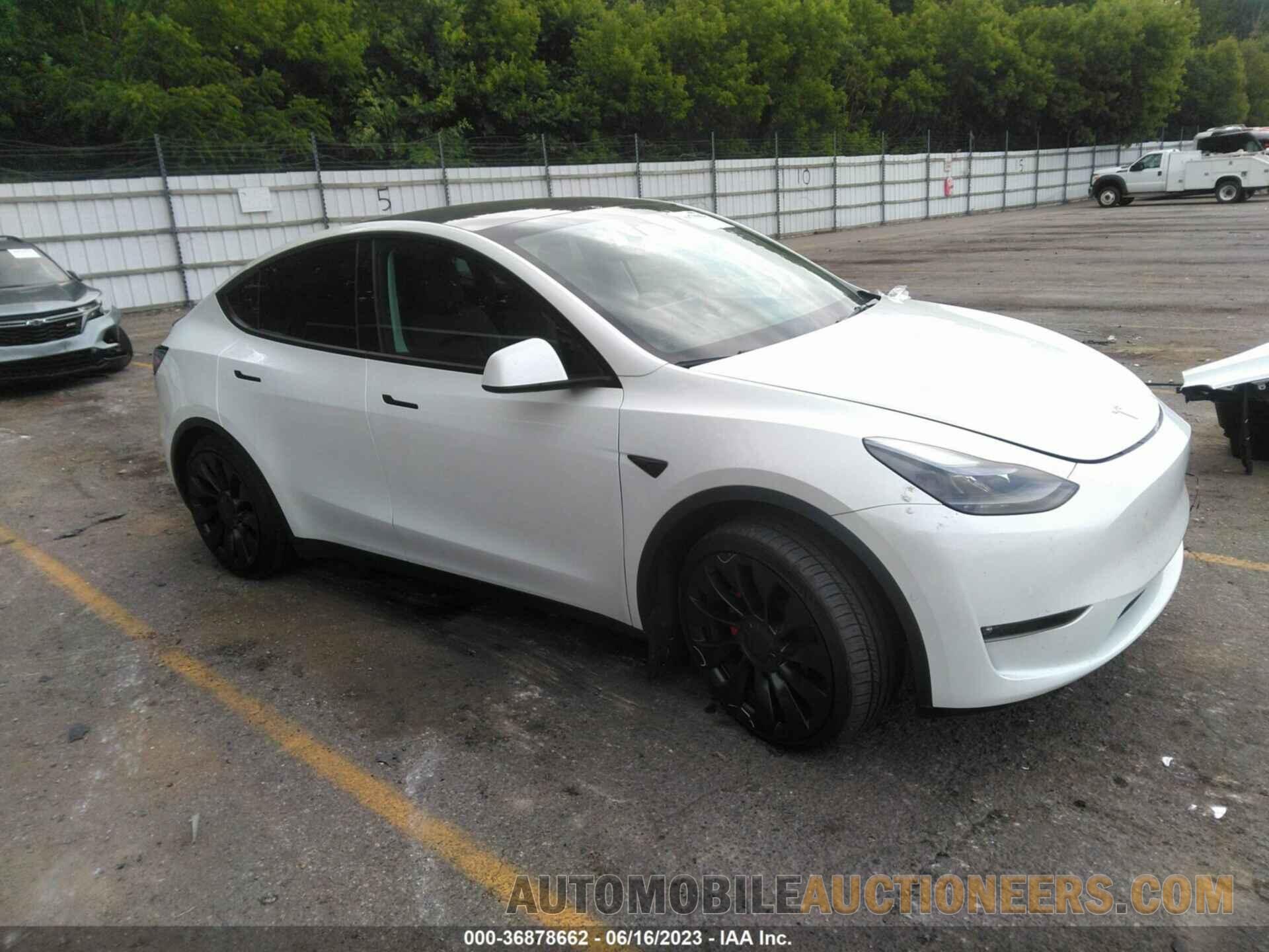 7SAYGDEF9NF543488 TESLA MODEL Y 2022