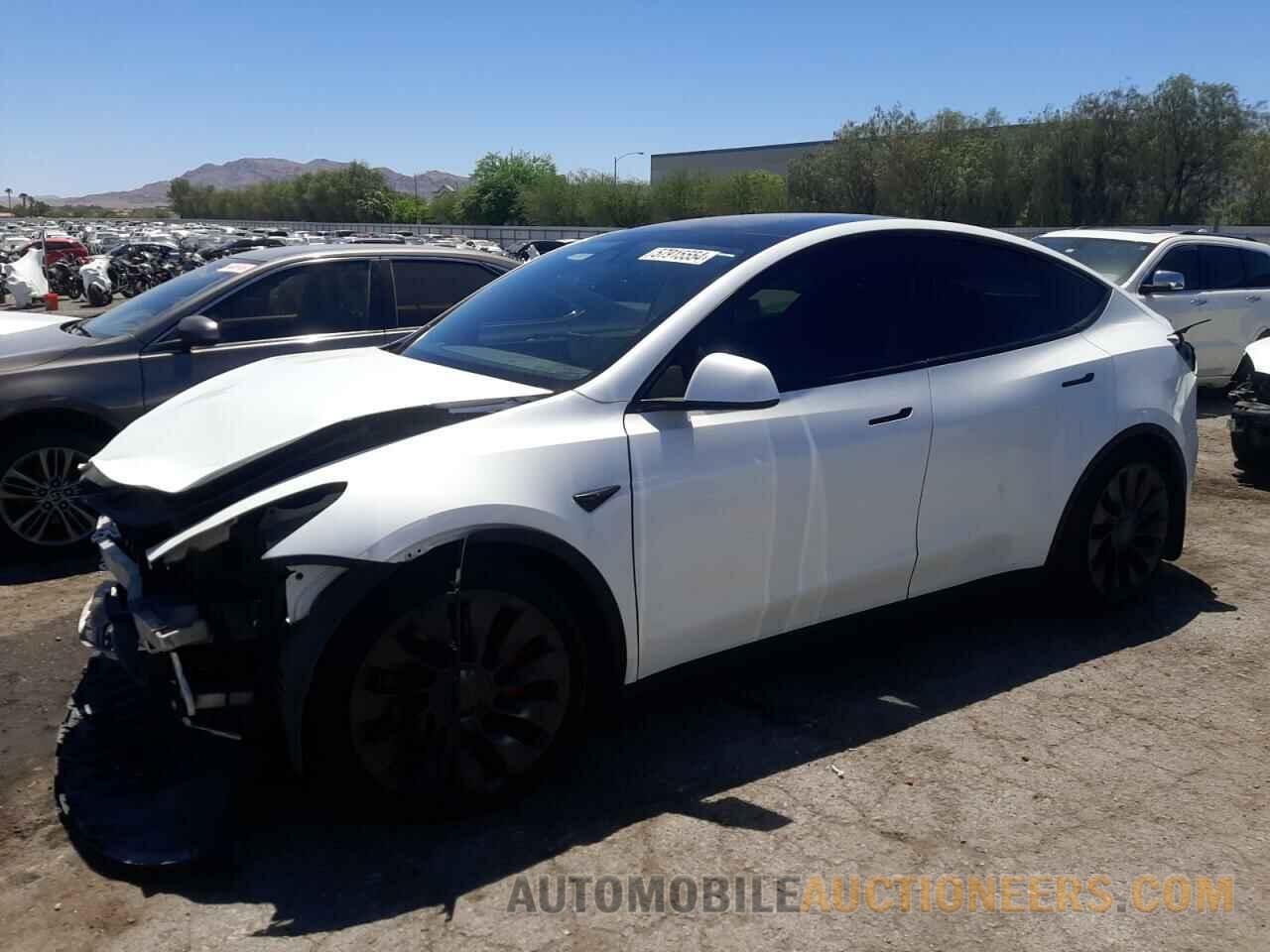 7SAYGDEF9NF543555 TESLA MODEL Y 2022