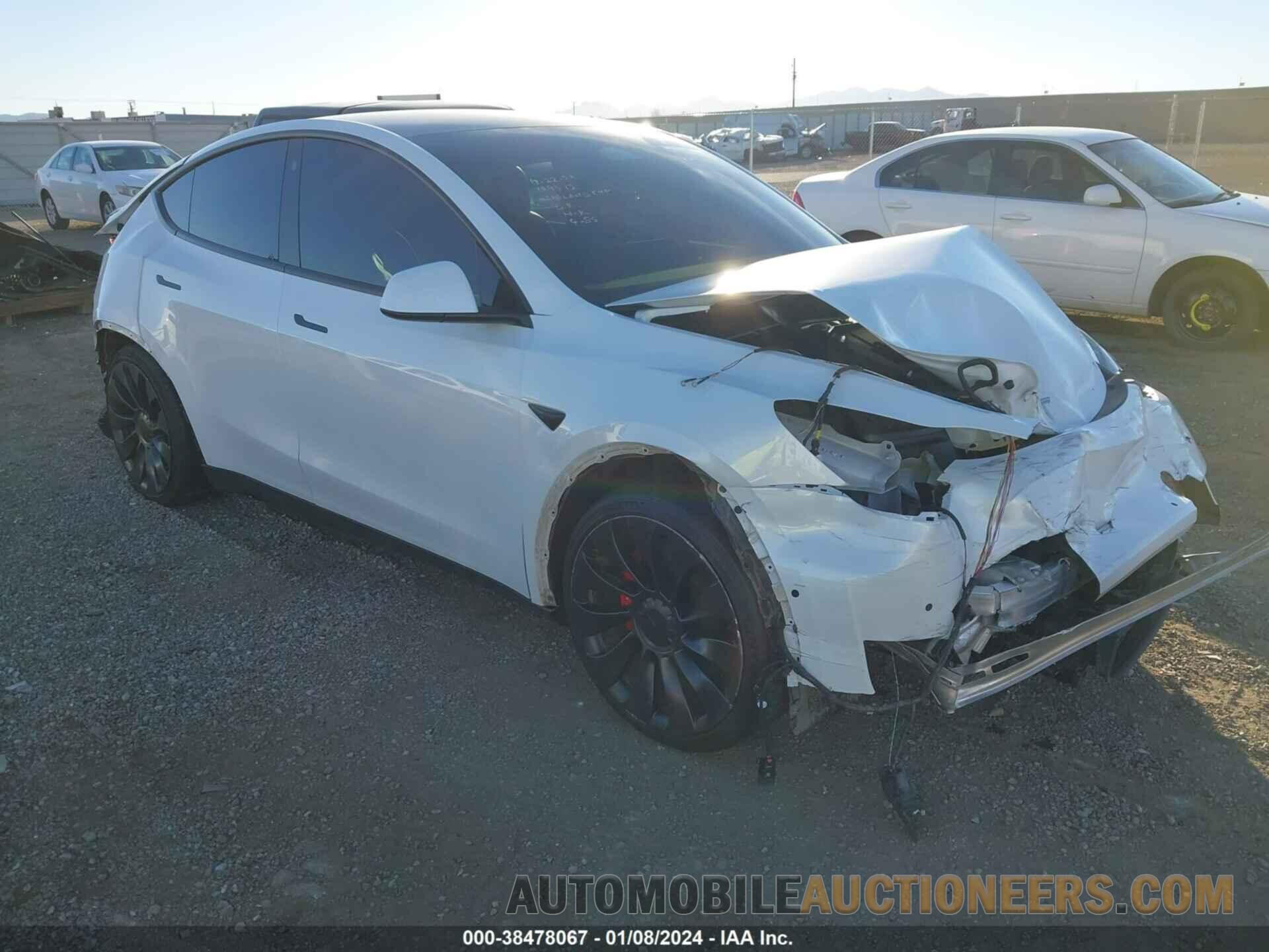 7SAYGDEF9NF551106 TESLA MODEL Y 2022