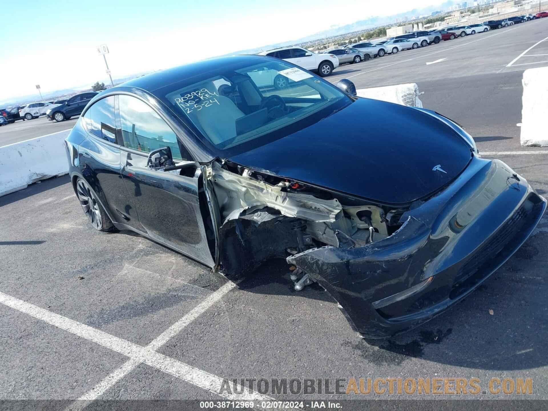 7SAYGDEF9PF659602 TESLA MODEL Y 2023