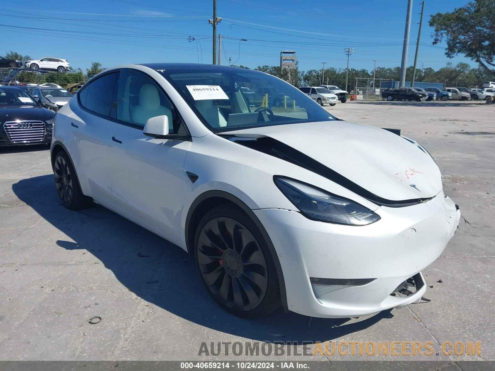 7SAYGDEFXNF326323 TESLA MODEL Y 2022