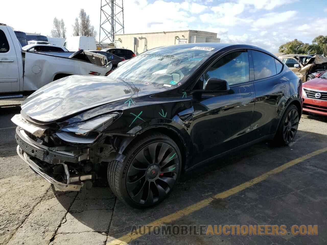 7SAYGDEFXNF328783 TESLA MODEL Y 2022