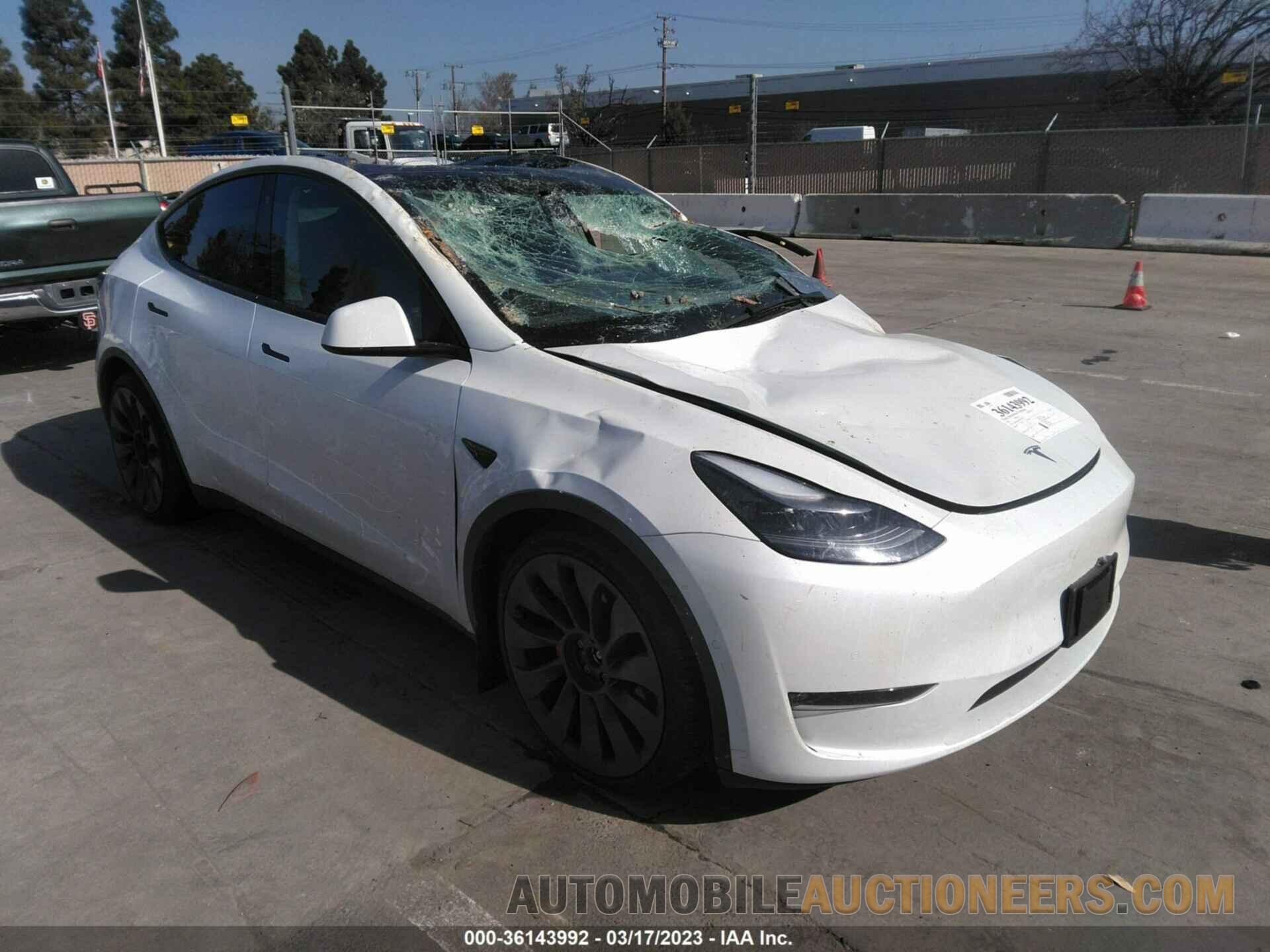 7SAYGDEFXNF329478 TESLA MODEL Y 2022