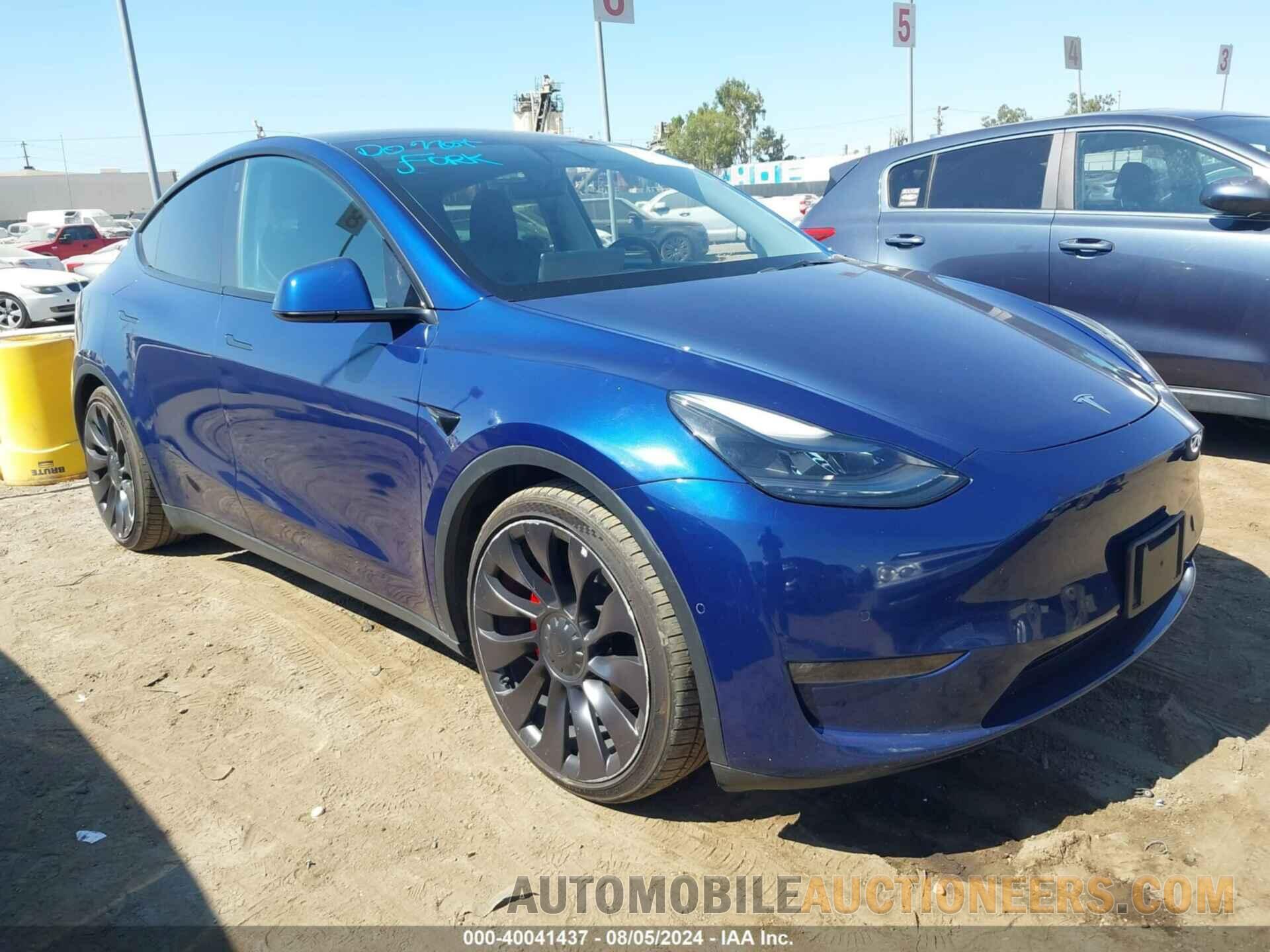 7SAYGDEFXNF344319 TESLA MODEL Y 2022