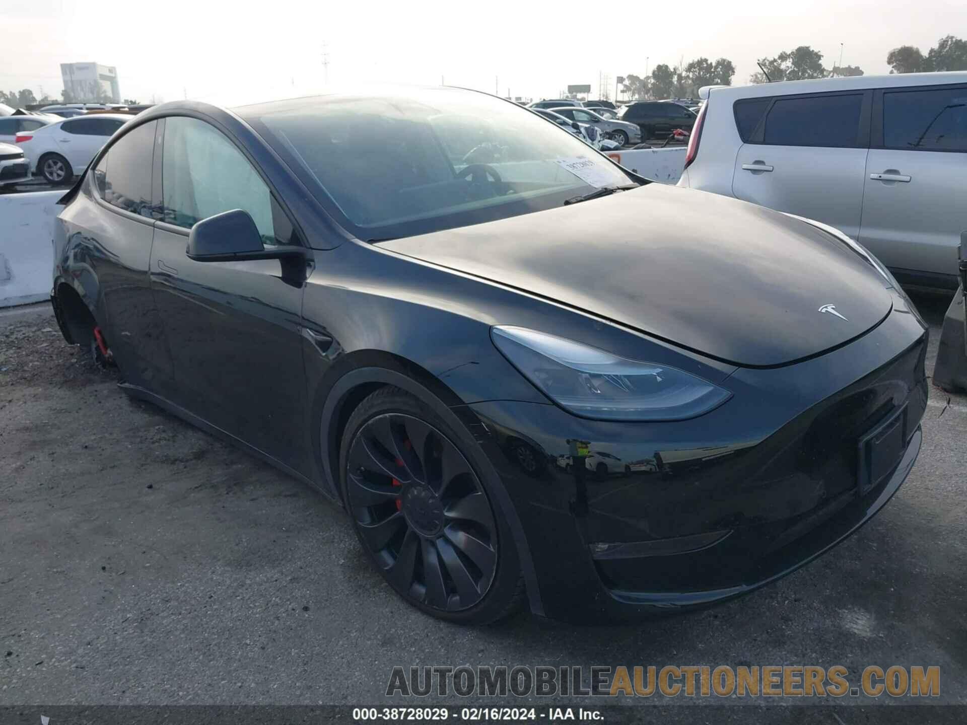 7SAYGDEFXNF347401 TESLA MODEL Y 2022