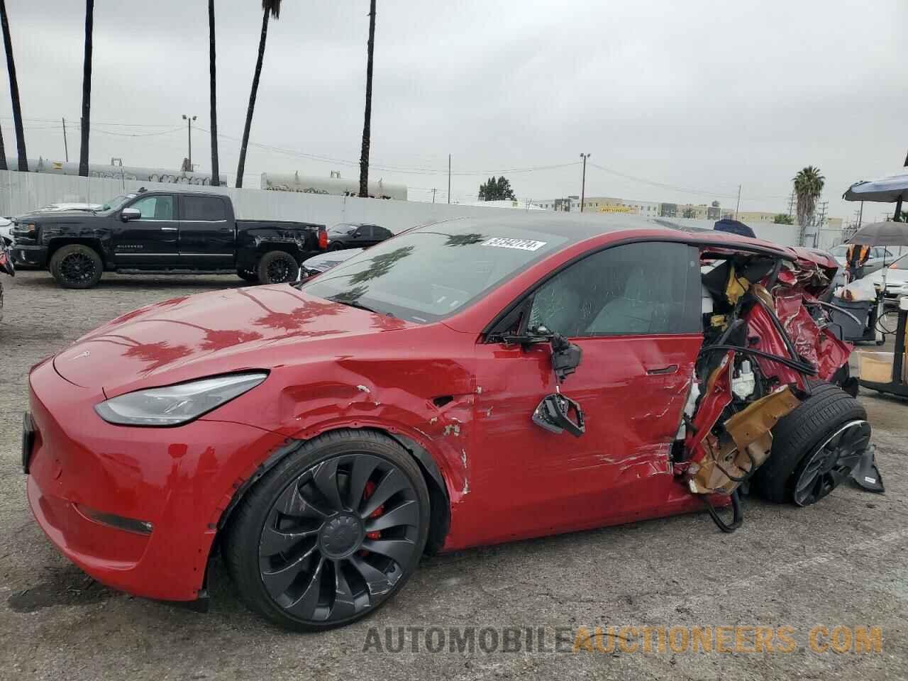 7SAYGDEFXNF350508 TESLA MODEL Y 2022