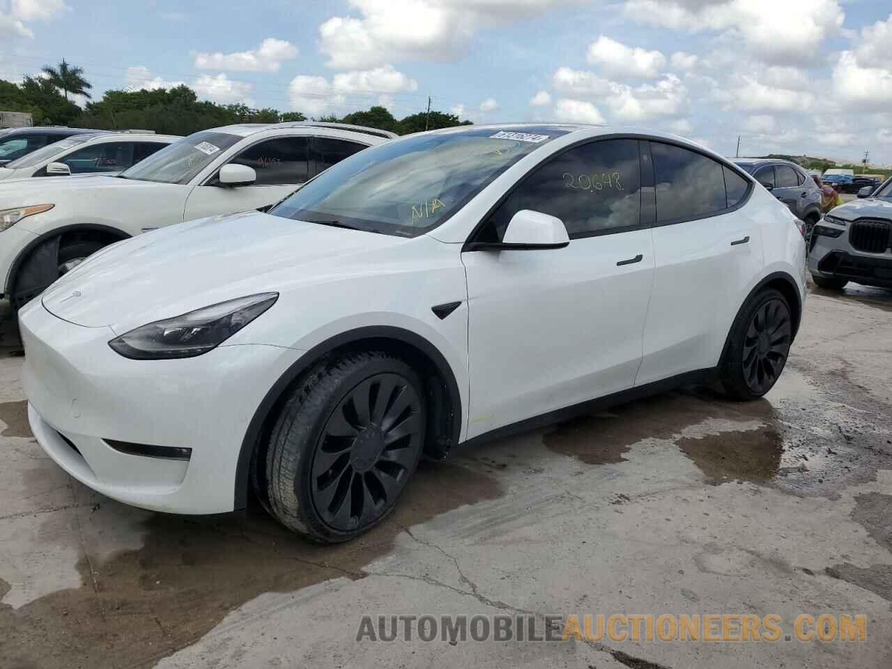 7SAYGDEFXNF372346 TESLA MODEL Y 2022