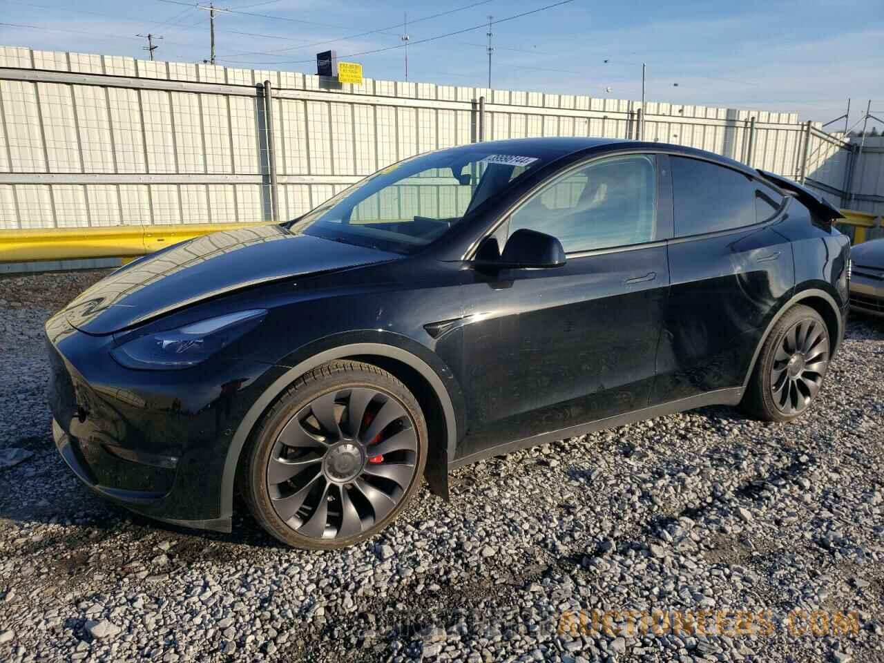 7SAYGDEFXNF374114 TESLA MODEL Y 2022